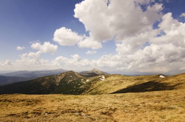 Karpat Dağları görünümünden