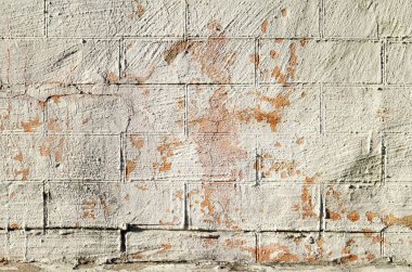 Çatlaklar ile eski duvar