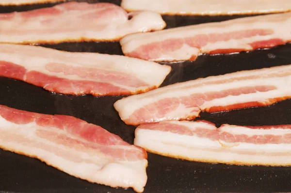 Matlagning Bacon Grill — Stockfoto