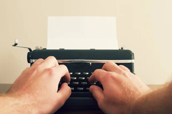 Una Vieja Máquina Escribir Vintage —  Fotos de Stock