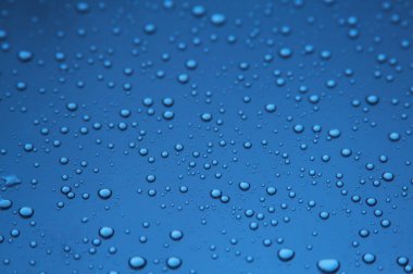 Mavi Aqua su kabarcıkları arka plan