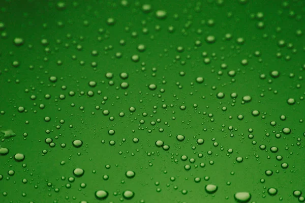 Verde Acqua Gocce Sfondo — Foto Stock