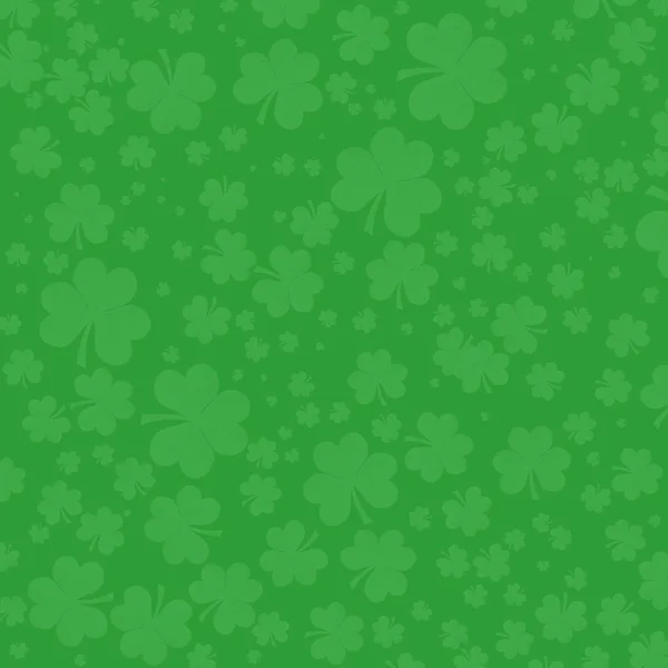 Shamrocks Verde Fundo Para Dia São Patrício — Fotografia de Stock