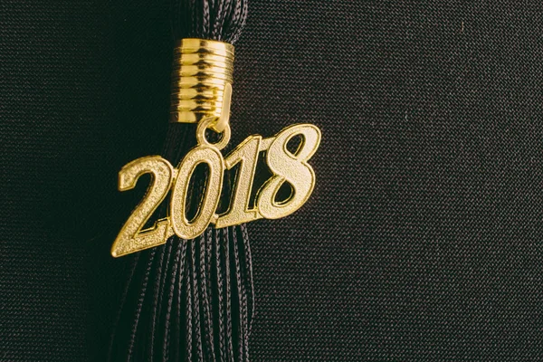 Een Kwast 2018 Gouden Afstuderen — Stockfoto