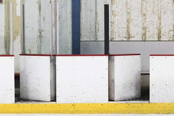 Ice Skating Ring Wall Nobody — Stock Photo, Image