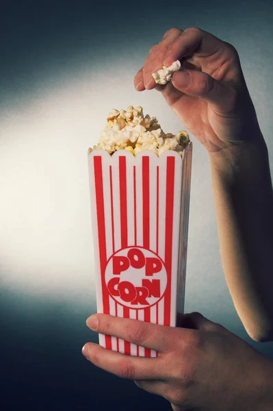 a movie popcorn food snack.