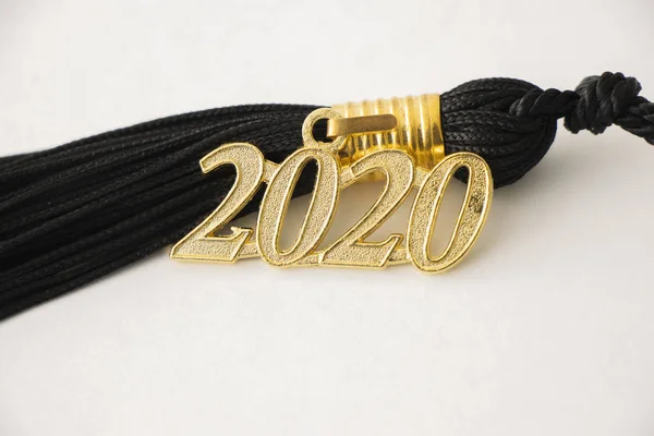 Borla Graduación 2020 Cerca Con Nadie Imagen De Stock