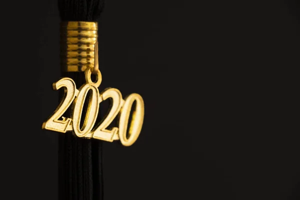 Borla Graduación 2020 Cerca Con Nadie Imagen De Stock