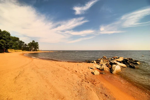 Röd sand i Maryland — Stockfoto