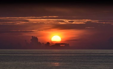 Atlantik gündoğumu / gündoğumu Boynton Beach, Florida
