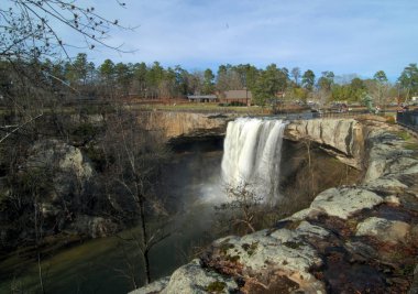 Gadsden, Alabama 'daki Noccalula Şelalesi