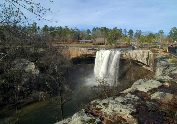 阿拉巴马州Gadsden的Noccalula瀑布 — 图库照片