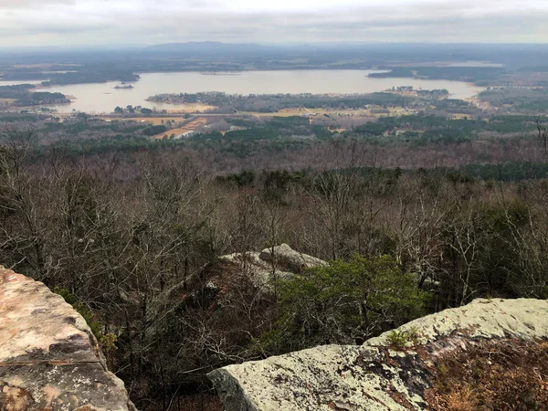 Views Weiss Lake Lookout Mountain Leesburg Alabama — 스톡 사진