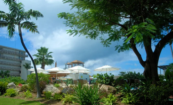 Vistas Maho Beach Ilha Caribenha Sint Maarten — Fotografia de Stock