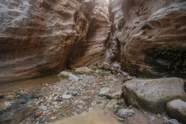 Cypros küçük dere ile Kanyon