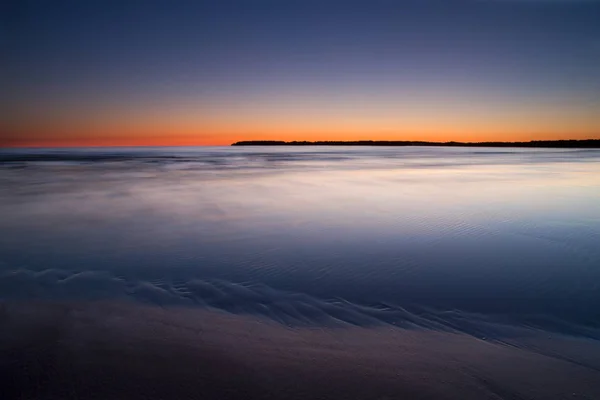 Sonnenuntergang Pori Finnland Strand Namens Yyteri — Stockfoto