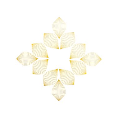 Vektör soyut logo sembolü. Vektör soyut ögesi.