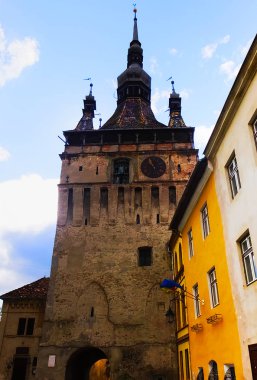 Sighisoara Kulesi, Transilvanya, Romanya