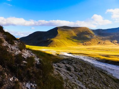 Gran Sasso Dağları, Campo Imperatore, Güney İtalya