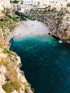 Polignano Beach, Puglia, Italya