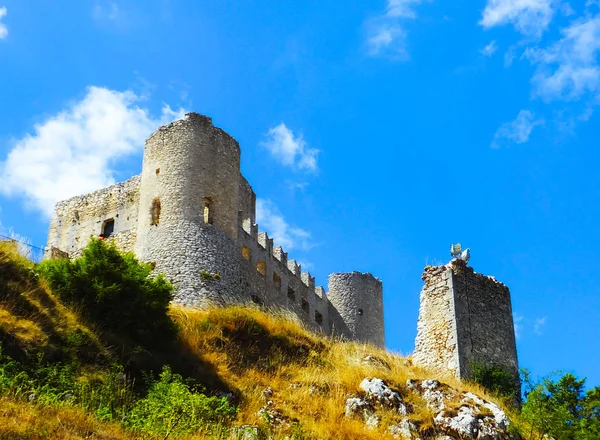 Rocca Calascio Old Castle Ruins Abruzzo Southern Italy — Stock Photo, Image