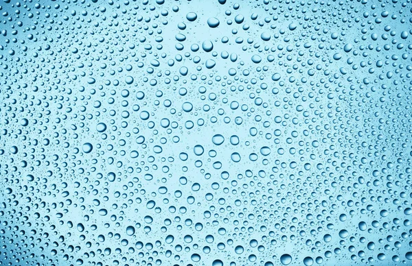 Fondo azul gotas — Foto de Stock