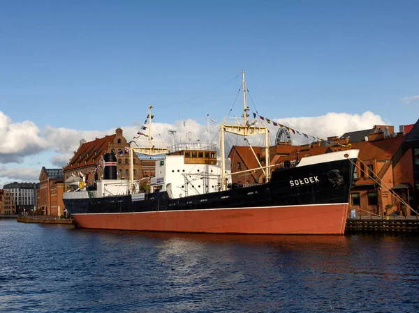 Soldek cargo ship — Stock Photo, Image