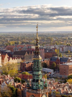 Kule çatısından manzara 