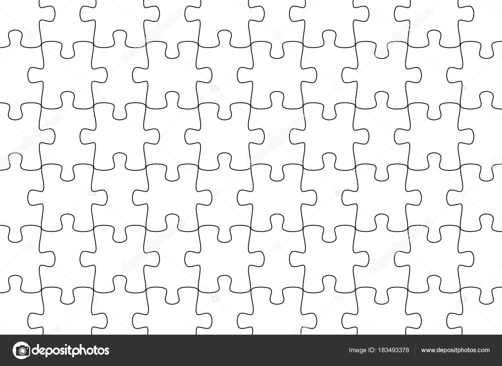 White Puzzle Background Jigsaw Puzzle Stock Photo By ©chromorange 183493378