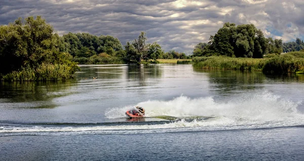 Jet Ski People Having Fun Outdoors — Stock Photo, Image