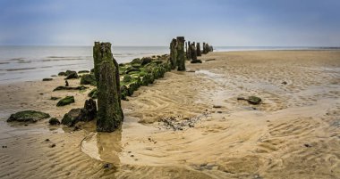 The North Sea Beach gün zaman vuruşta