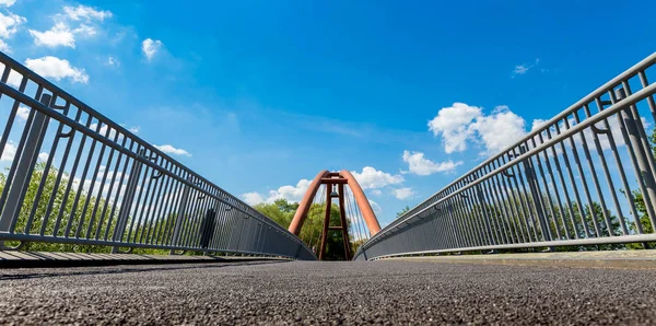 Будівництво Мосту Денний Час Пострілу — стокове фото