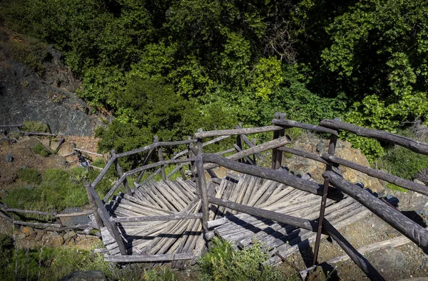 Sorprendente Montagne Paesaggio Girato — Foto Stock