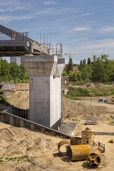 photo of Construction Site on sky background