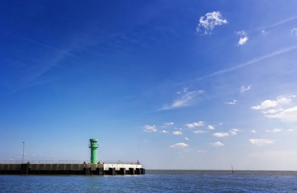 Faro Puerto Tiro Día — Foto de Stock