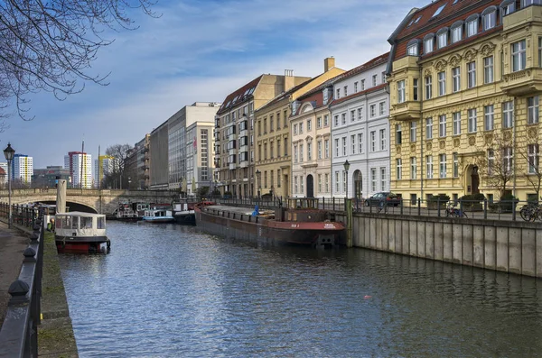 Foto Hermosa Ciudad Berlín Hora Verano — Foto de Stock