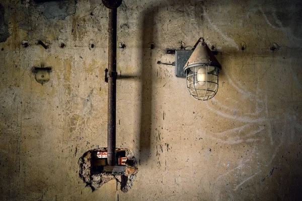 Eski Lamba Yakın Çekim Yukarı — Stok fotoğraf
