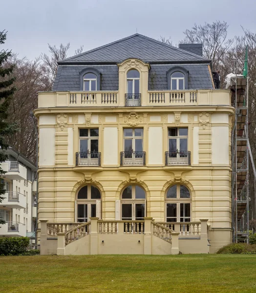 Foto Vackra Historiska Villa Bakgrund — Stockfoto