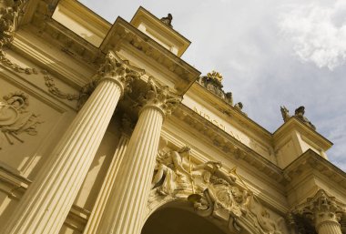 Potsdam şehir içinde Almanya güzel eski binanın fotoğraf