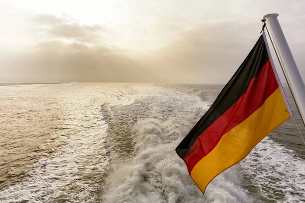 Bootsfahrt Auf See Tagesschuss — Stockfoto