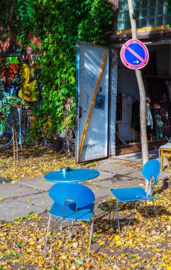 koltukları içilmeyen yerde yakın çekim fotoğraf 