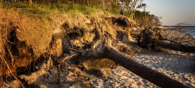 Plaj. Yaz gün zaman atış