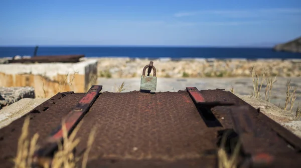 Primer Plano Foto Mazmorra Suelo Ladrillo Del Castillo — Foto de Stock