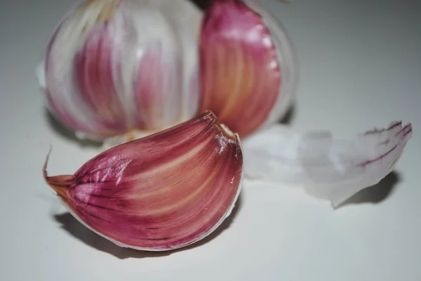 Fresh Garlic Close Shot — Stock Photo, Image