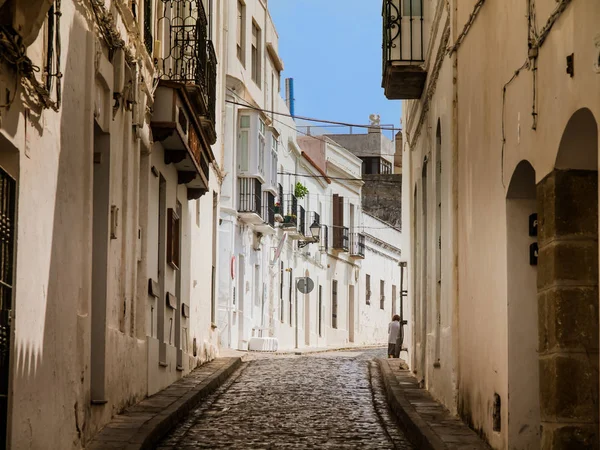 Oldtown Of Tarifa, Andalusia, Spain, Europe. Tarifa Is The Southmost City Of Europe A A Famous Destination For Surfers And Kitesurfers From All Over The World