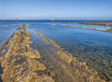 Şaşırtıcı dağlar manzara ateş