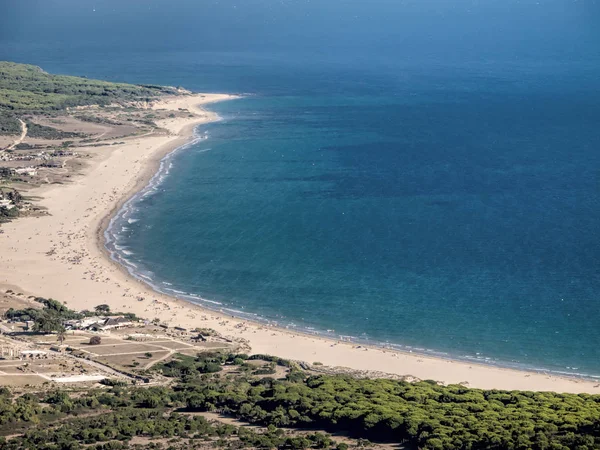 Bolonia Tarifa Spanien Strand Von Bolonia Luftbild Vom Strand — Stockfoto