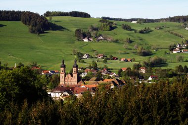 St. Peter kilise içinde Black Forest