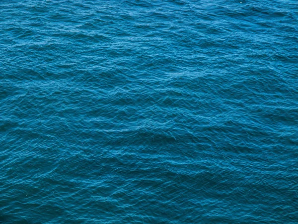 Vista Superior Una Superficie Tranquila Del Agua Del Océano — Foto de Stock