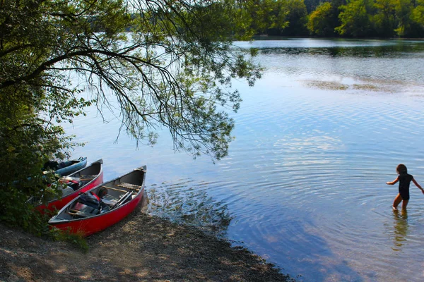 Sommer Der Stadt Landsberg — Stockfoto